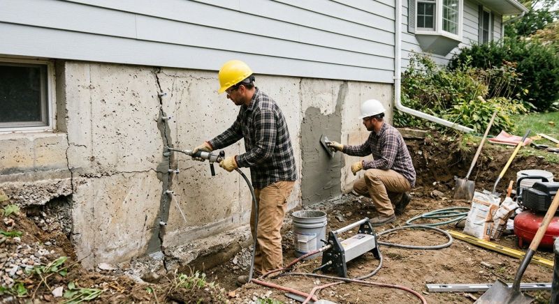 Basement Foundation Repair in Centralia, WA