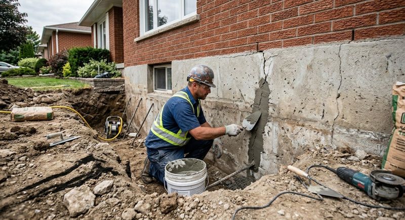 Basement Foundation Repair in Dupont, WA