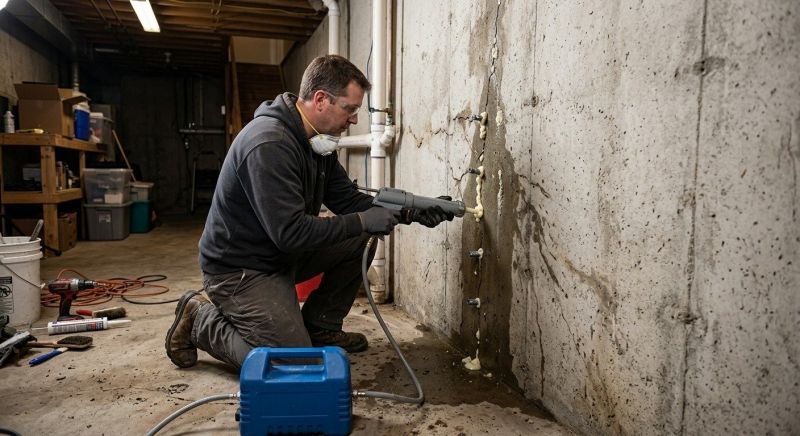 Basement Foundation Repair in Lewis County, WA