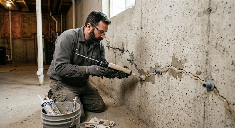 Basement Foundation Repair in Mason County, WA