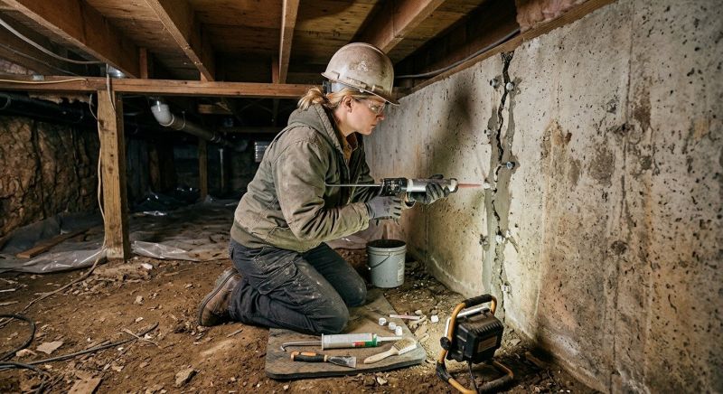 Building Foundation Repair in Centralia, WA