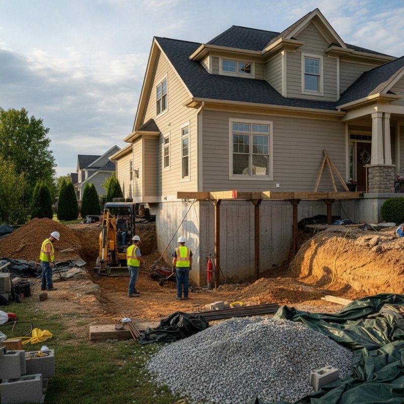 Building Foundation Repair in Fox Island, WA