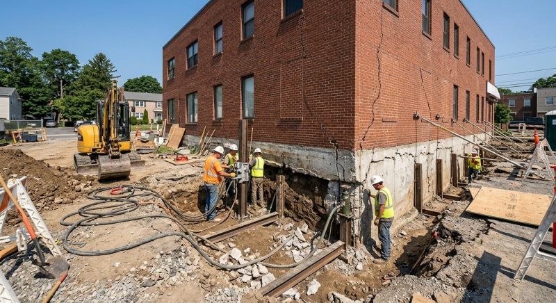 Building Foundation Repair in Gig Harbor, WA