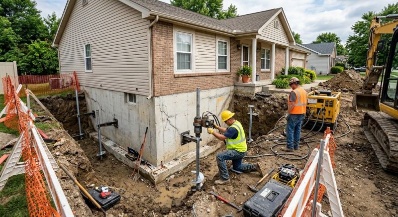 Building Foundation Repair in Lewis County, WA