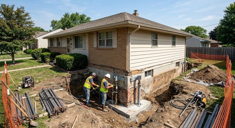 Building Foundation Repair in Olympia, WA