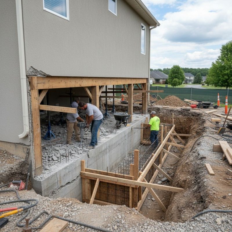 Building Foundation Repair in Rainier, WA