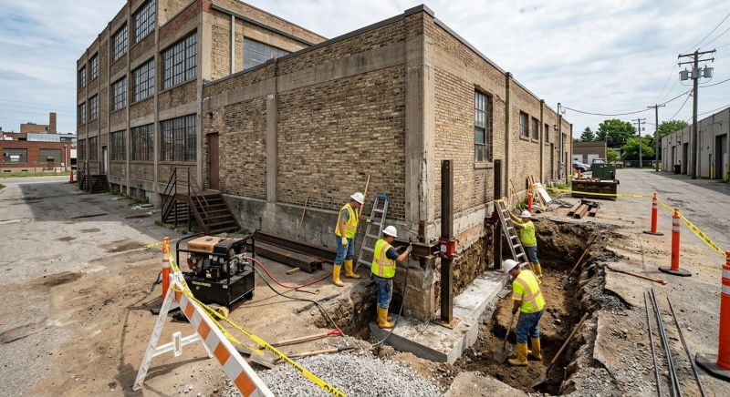 Commercial Foundation Repair in Lacey, WA
