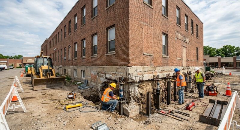 Commercial Foundation Repair in Lacey, WA