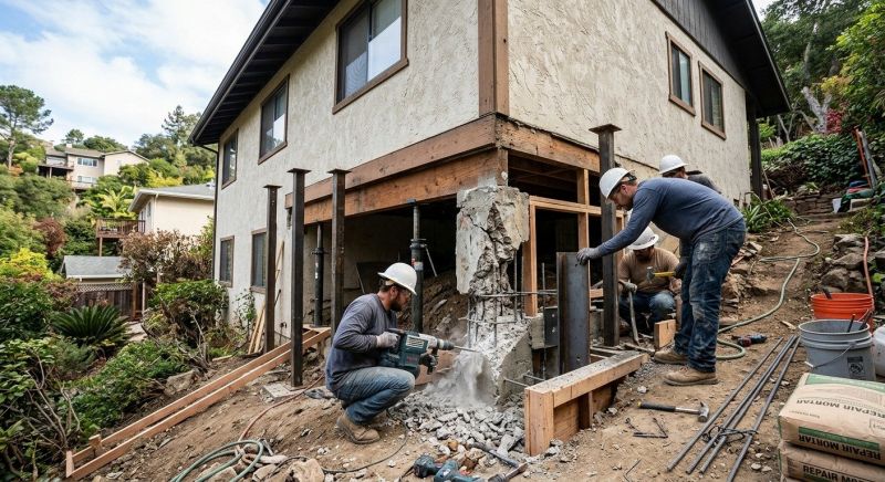Concrete Foundation Repair in Dupont, WA