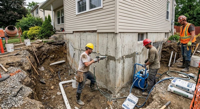Concrete Foundation Repair in Lewis County, WA