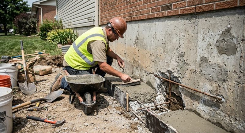 Concrete Foundation Repair in Rochester, WA