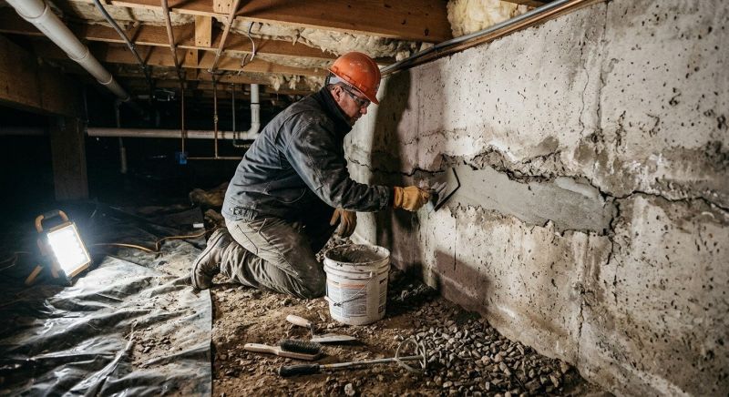 Cracked Foundation Repair in Centralia, WA