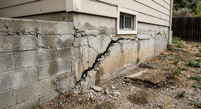 Cracked Foundation Repair in Lewis County, WA