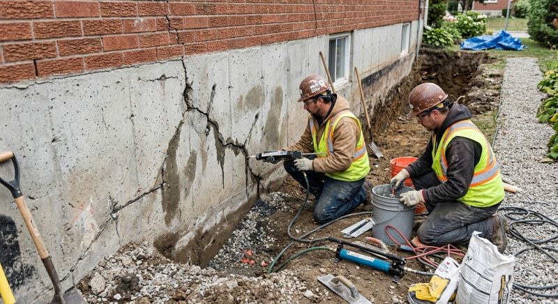 Cracked Foundation Repair in Shelton, WA