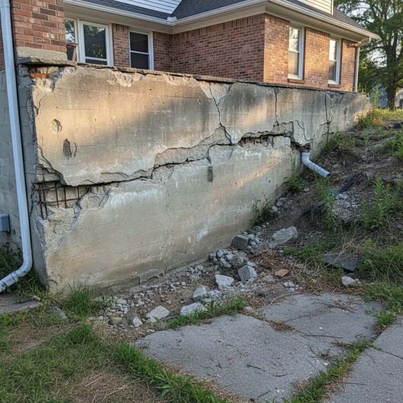 Cracked Foundation Repair in Steilacoom, WA