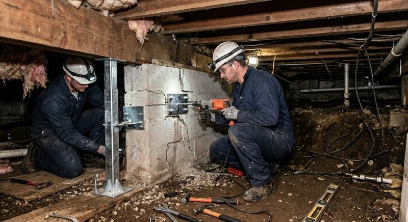 Crawlspace Foundation Repair in Dupont, WA