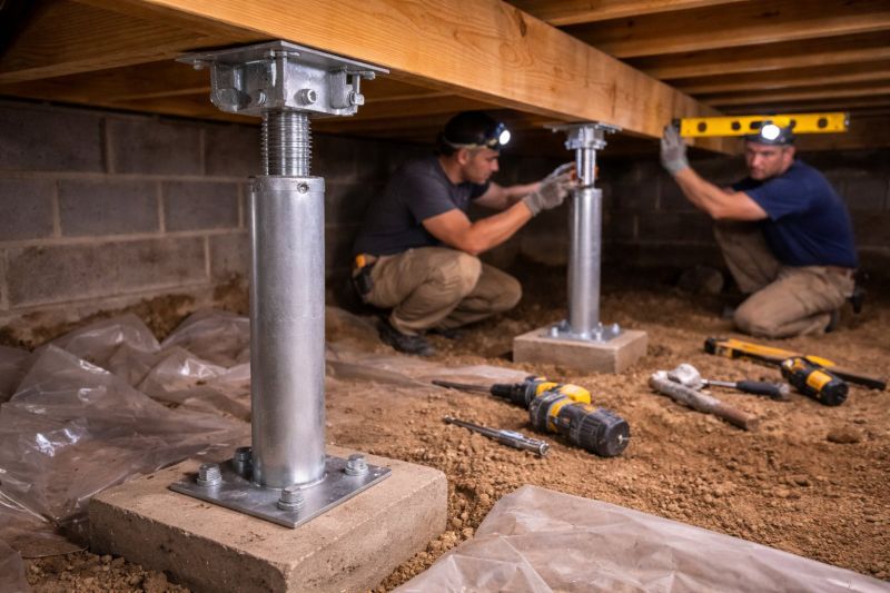 Crawlspace Structural Repair in Lacey, WA