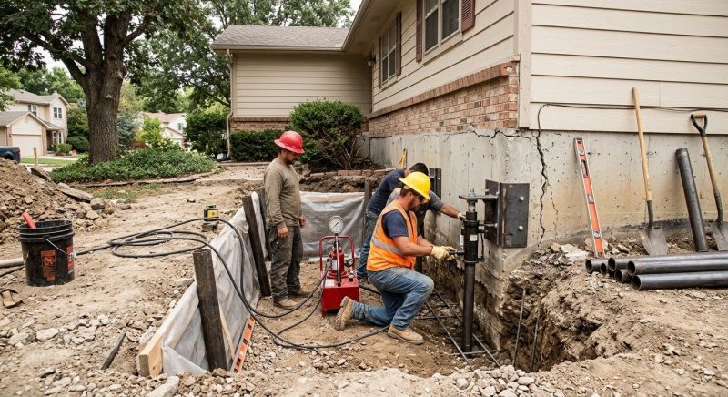 Deep Foundation Repair in Lacey, WA