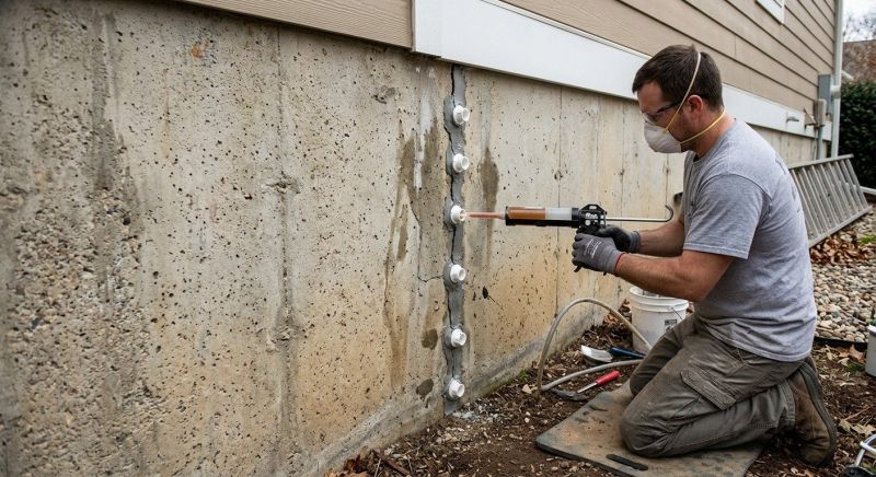 Foundation Cracks Repair in Lacey, WA
