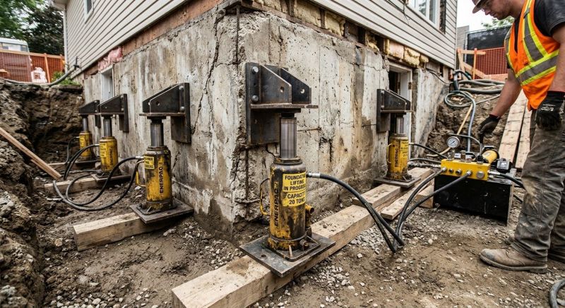 Foundation Jacking in Dupont, WA