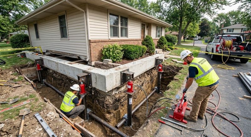 Foundation Jacking in Gig Harbor, WA