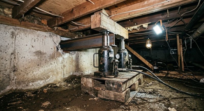 Foundation Jacking in Mason County, WA