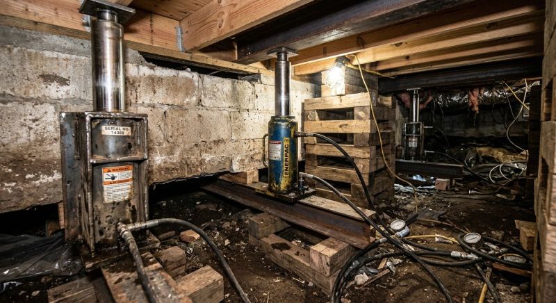 Foundation Jacking in Olympia, WA