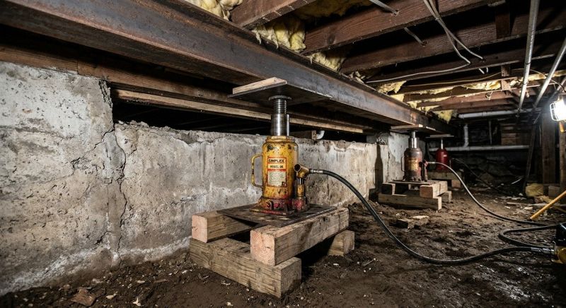 Foundation Jacking in Rainier, WA
