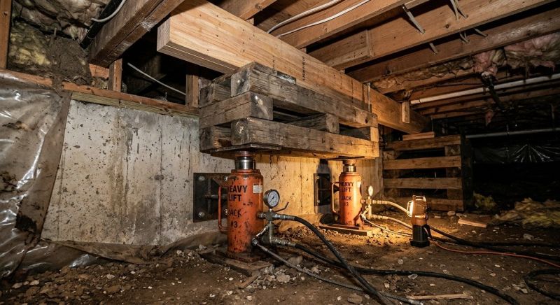 Foundation Jacking in Rochester, WA