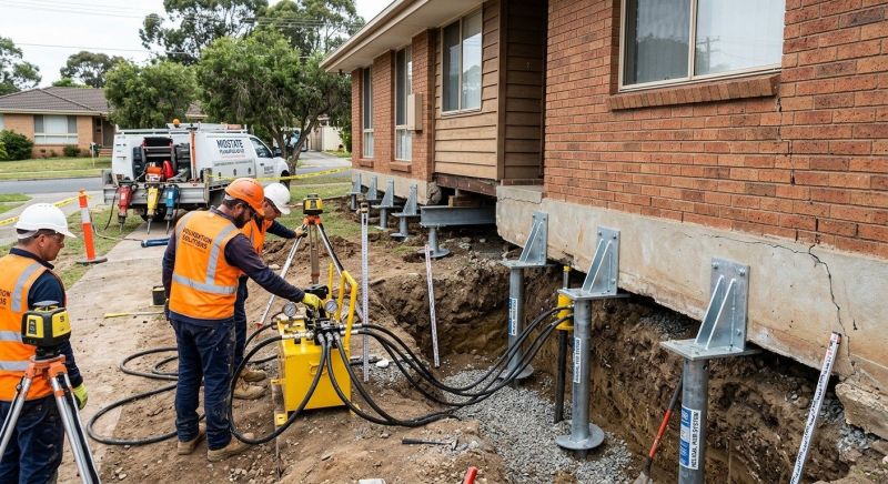 Foundation Jacking in Roy, WA