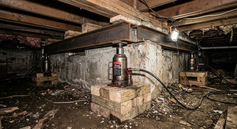 Foundation Jacking in Tacoma, WA