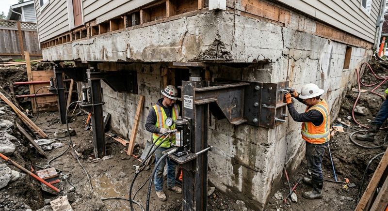 Foundation Lifting in Thurston County, WA