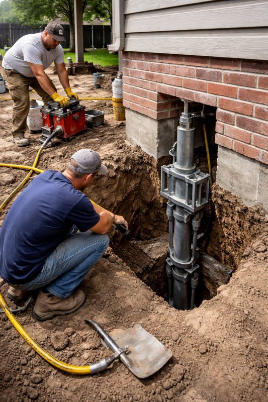 Foundation Pier Repair in Lacey, WA