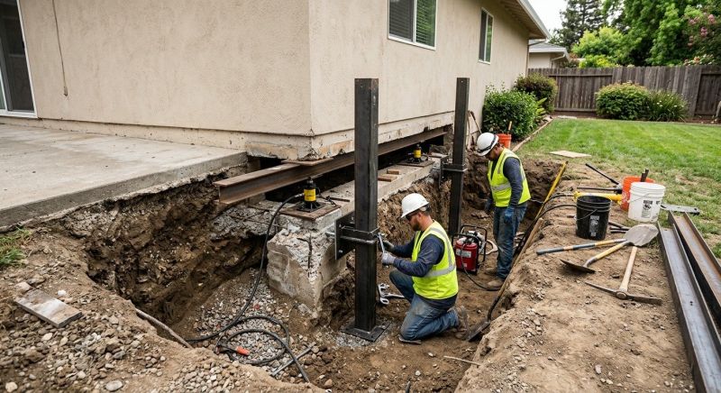 Foundation Pier Repair in Lacey, WA