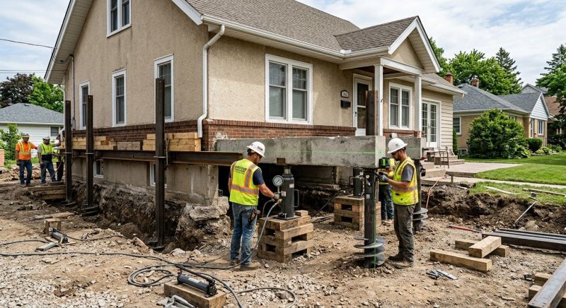 Foundation Releveling in Lacey, WA