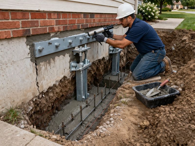 Foundation Repair in Fox Island, WA