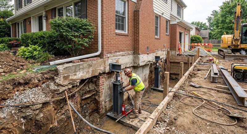 Foundation Repair in Steilacoom, WA