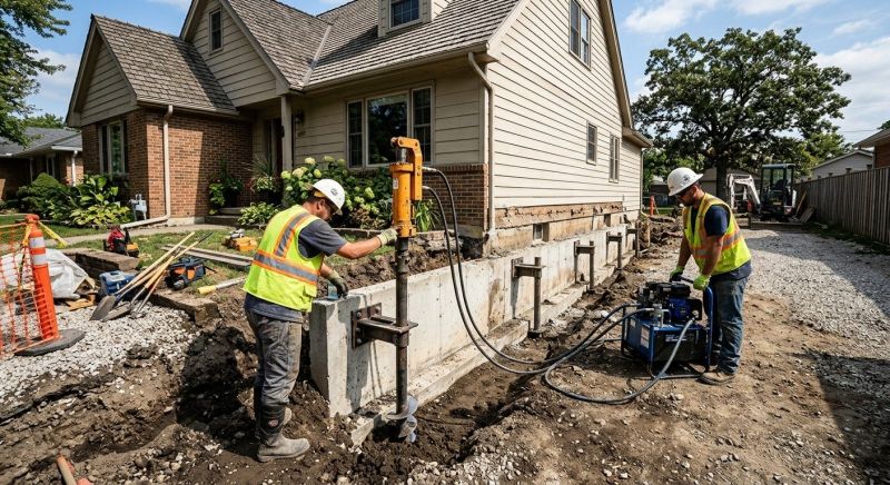 Foundation Stabilizing in Centralia, WA