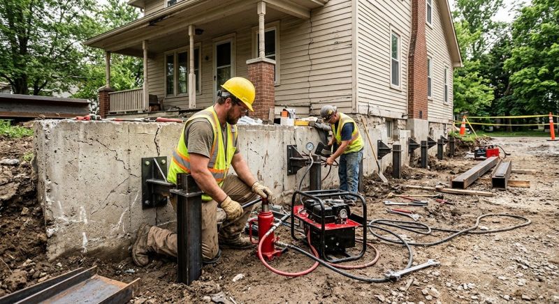 Foundation Stabilizing in Steilacoom, WA