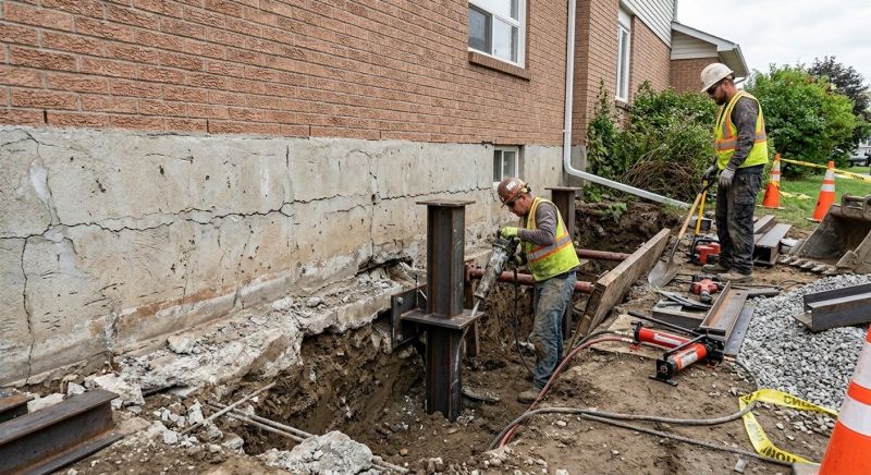 Foundation Structural Repair in Gig Harbor, WA