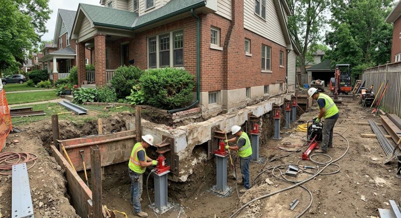 Foundation Underpinning in Lacey, WA