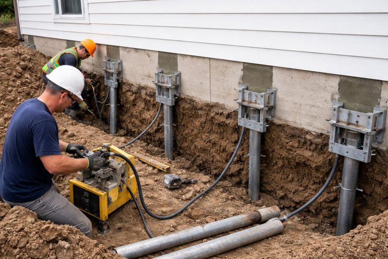 Helical Piers Installation in Lacey, WA