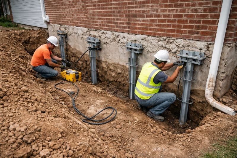Helical Piers Installation in Lacey, WA