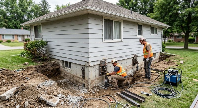 House Foundation Repair in Gig Harbor, WA