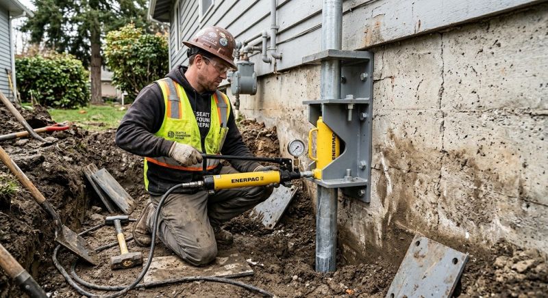 Settling Foundation Service in Rainier, WA