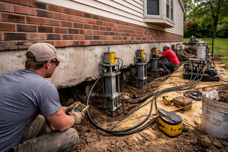 Settling Foundation Service in Rochester, WA