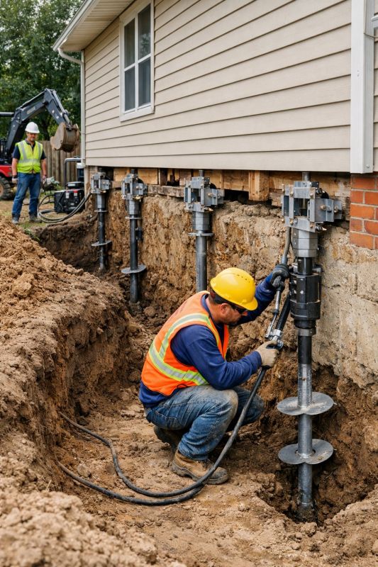 Sinking Foundation Lifting in Lacey, WA