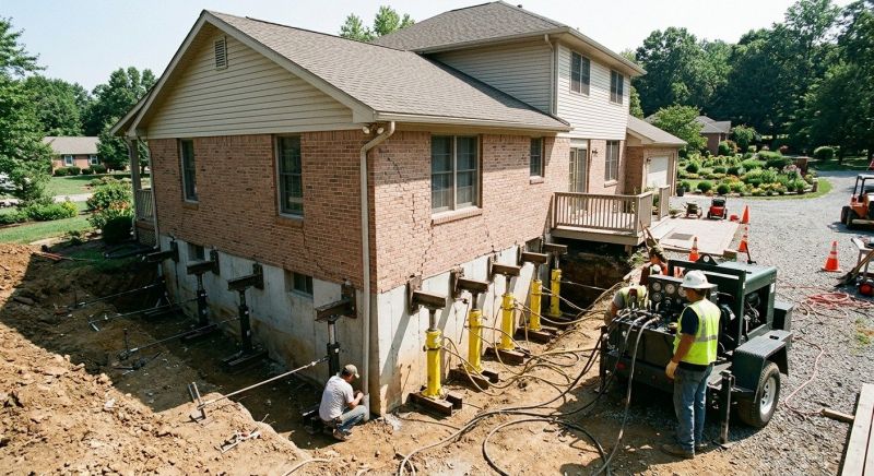 Sinking Foundation Lifting in Lacey, WA