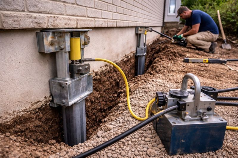 Sinking Foundation Repair in Rainier, WA