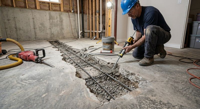 Slab Foundation Repair in Lacey, WA
